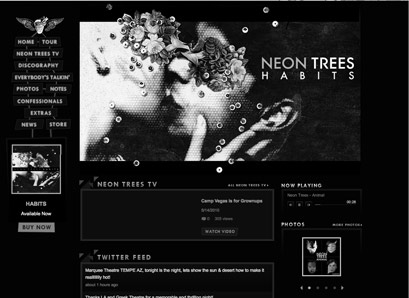 Neon Trees B&W